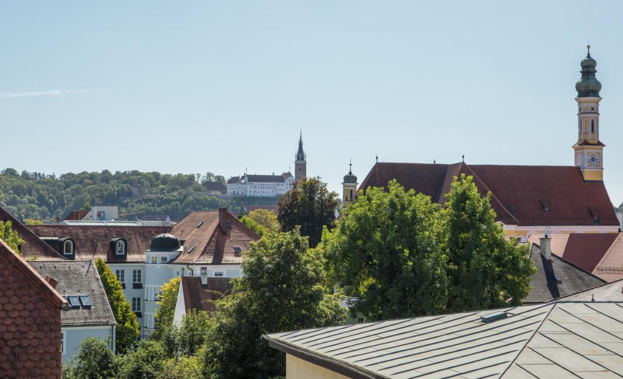 Romantik Hotel Fuerstenhof Landshut Exteriör bild